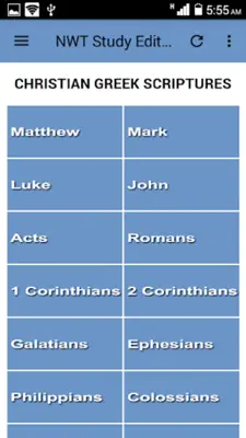 NWT of the Holy Scriptures android App screenshot 5