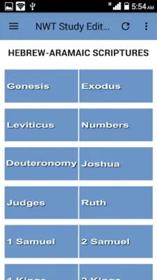 NWT of the Holy Scriptures android App screenshot 6